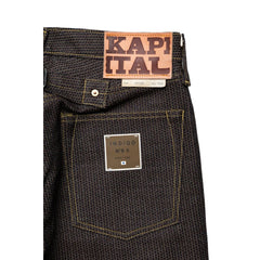 Kapital Century Denim No.9 5P Monkey Disco Jeans Brown