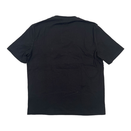Lanvin Classic Curb Short Sleeve Tee Shirt Black Pre-Owned