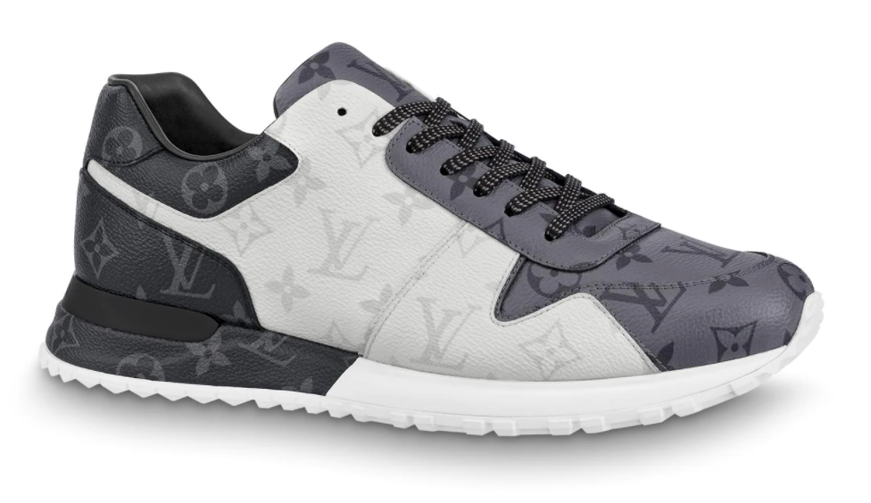 Louis Vuitton Run Away Sneaker Monogram Grey White Black