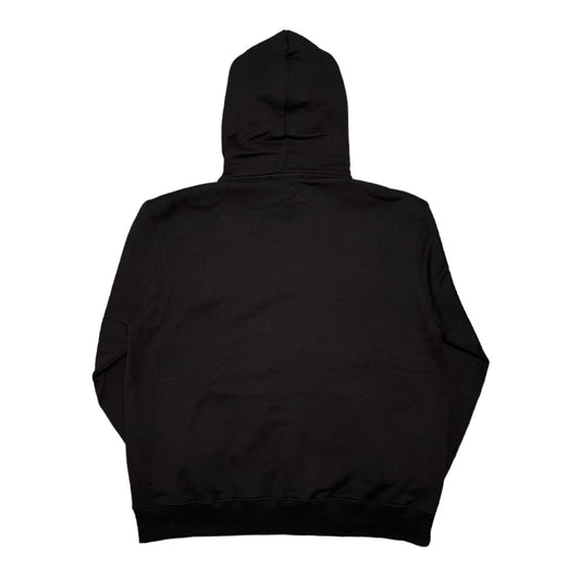 Lanvin Curb Lace Hooded Sweatshirt Black