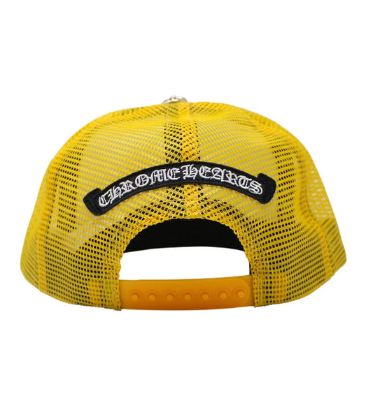 Chrome Hearts Yellow Trucker Cap