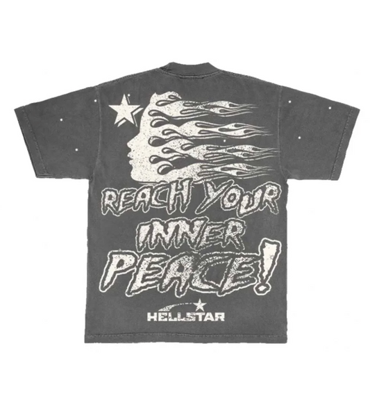 Hellstar Studios Inner Peace Tee Grey