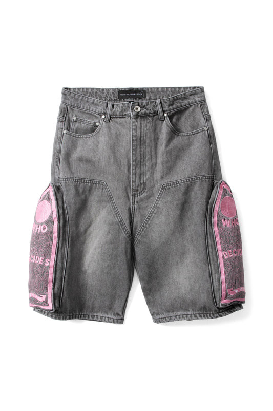 SIDE EMBROIDERY SHORT