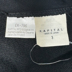 Kapital Smiley Sweatpants Black Pre-Owned