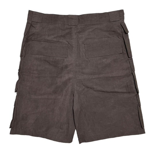 Kapital Multi Pocket Cargo Shorts Black