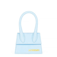 Jacquemus Le Chiquito Light Blue Mini Leather Bag
