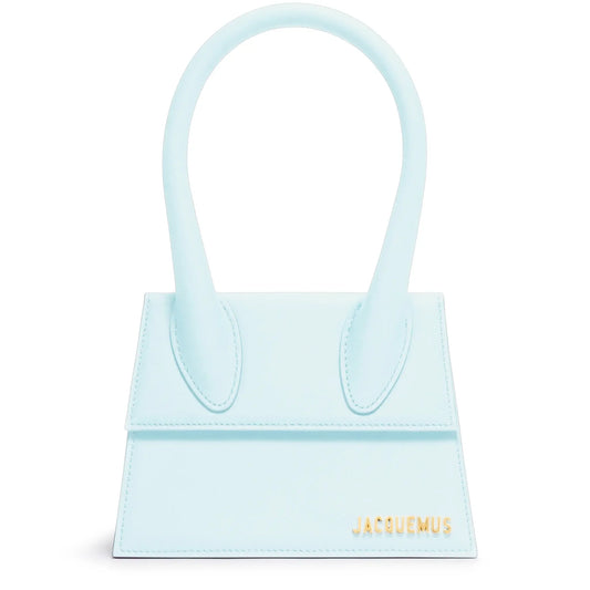 Jacquemus Le Chiquito Moyen Light Blue Handbag