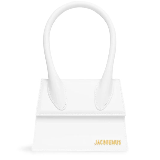 Jacquemus Le Chiquito Moyen White Handbag